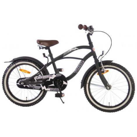 Bicicleta copii 7-8 ani, 18 inch, Black Cruiser, E&L Cycles 31802 - imagine 11